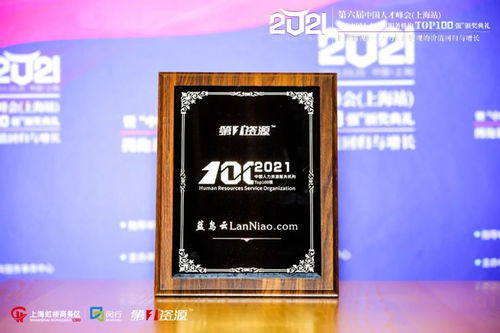 藍鳥云榮膺中國人力資源服務機構TOP100強，行業服務再獲認可